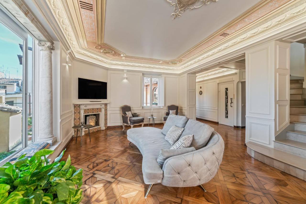 Bmga L Viapaola43 Palace Luxury Penthouse 2Bdr 로마 외부 사진